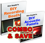 DIY Studio Plans (2 Ebooks: Booth PLUS Acoustic Panels) DIY Studio Plans (2 Ebooks: Booth PLUS Acoustic Panels)