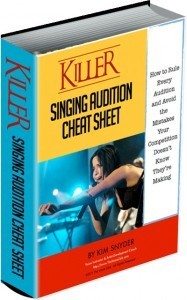 Killer Audition E-Book & Bonus Audition Planner Killer Audition E-Book & Bonus Audition Planner