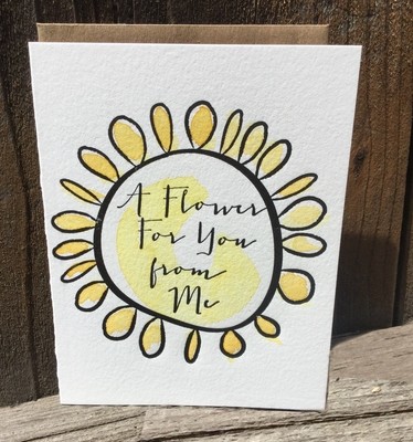 Springtime Notecard + A Stamp too! Springtime Notecard + A Stamp too!