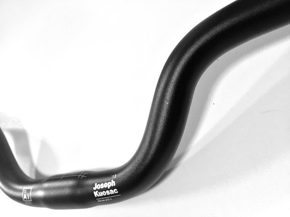 Joseph Kuosac Ergonomic Handlebar for Bromptons full Rise 25.4mm Black
