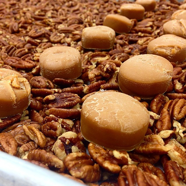 Salted Caramel with Pecans