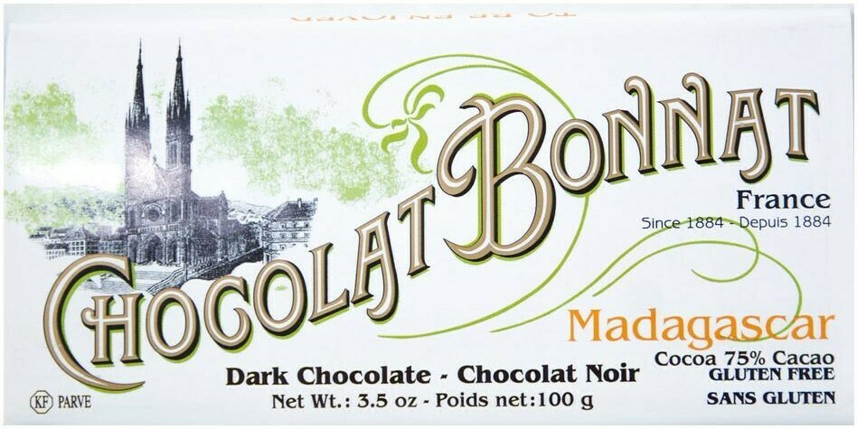Bonnat 75% Single Origin Chocolate Bars Bonnat 75% Single Origin Chocolate Bars
