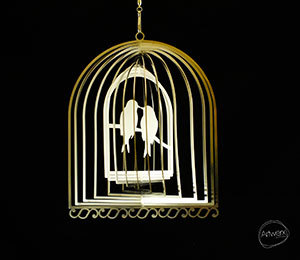 Designer Collection - Lovebirds 20cm - Made in Australia Designer Collection - Lovebirds 20cm - Made in Australia