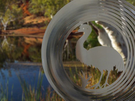 Australiana - Emu 20cm - Stainless Steel & made in Australia Australiana - Emu 20cm - Stainless Steel & made in Australia