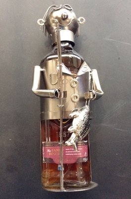 Nuts & Bolts - Fisherman Wine Bottle Holder