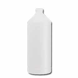 HDPE Industrial natural round bottle 1000ml 28/410 Including cap HDPE Industrial natural round bottle 1000ml 28/410 Including cap