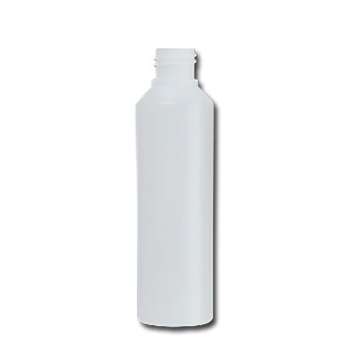 HDPE Industrial natural round bottle 250ml 28/410 including cap 1720-V