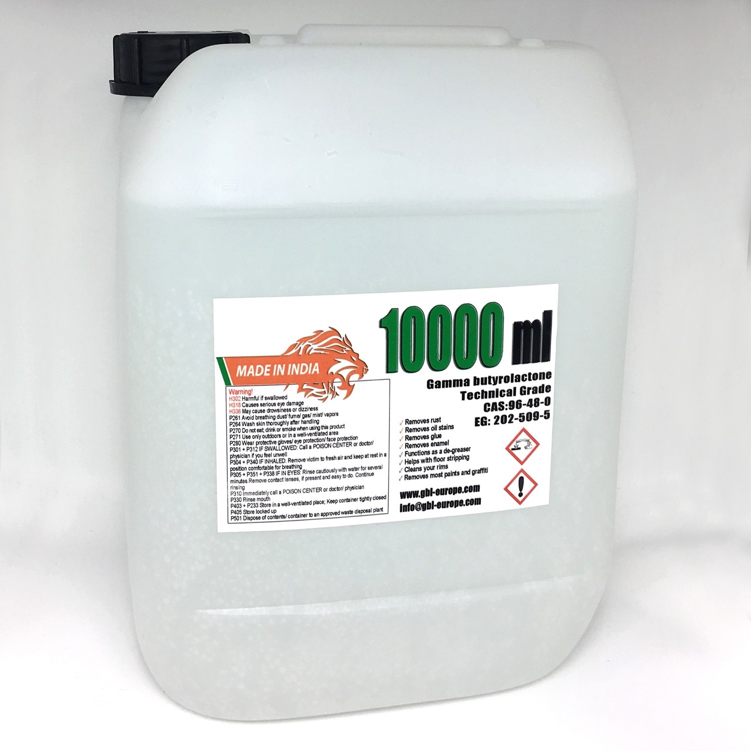 Multi Remover 10.000 ml Technical Grade India Canister 0127 HS Code 29322020