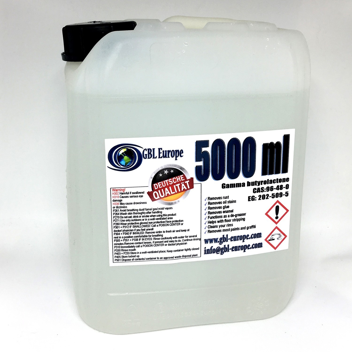 Multi Remover 5.000 ml Pharma Grade German Quality Canister 00026 HS Code 29322020