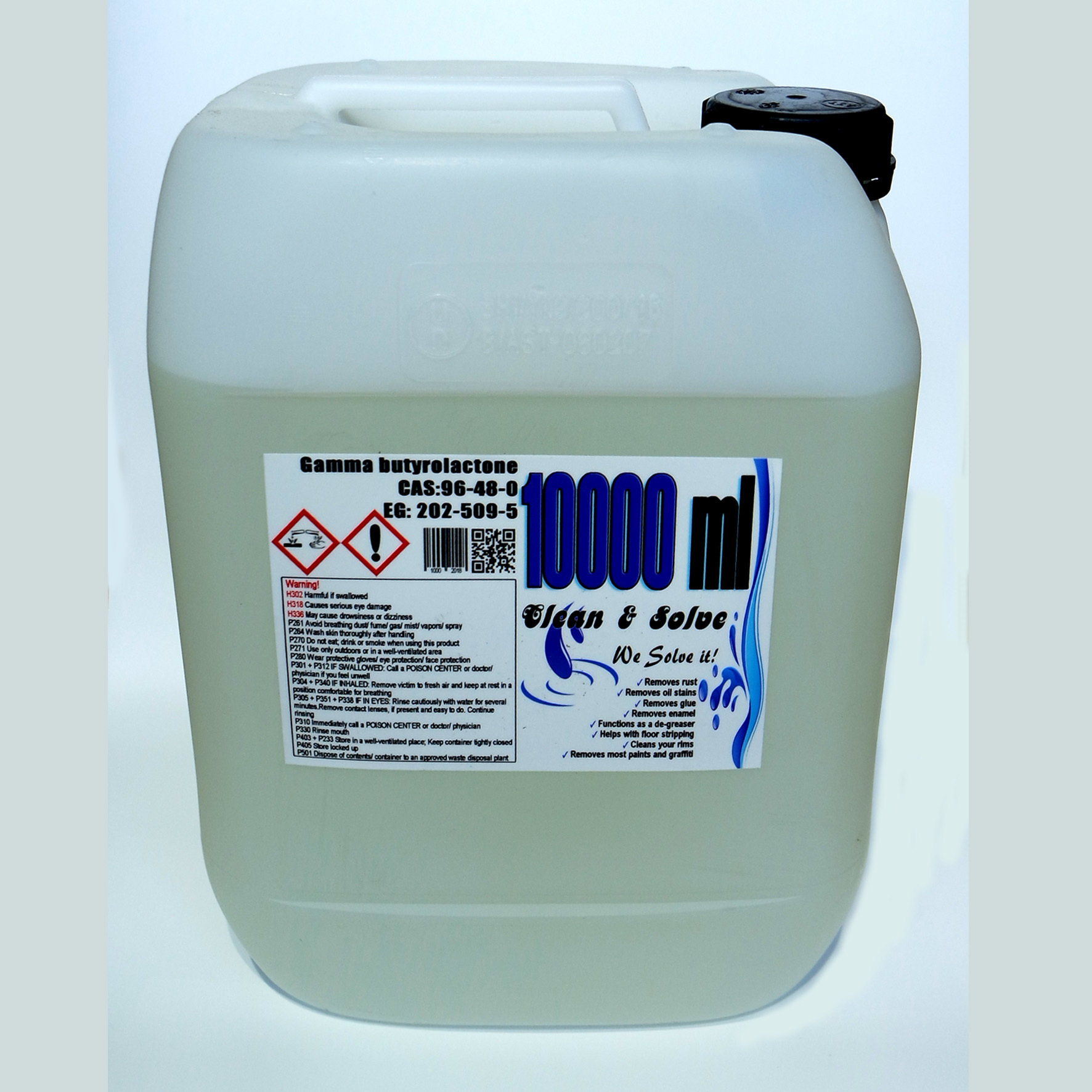 Industrial Cleaner 10.000 ml Technical Grade Canister 00027 HS Code 29322020