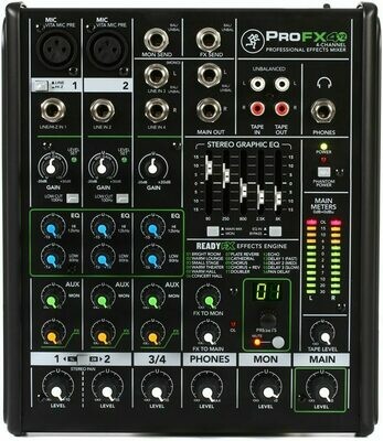 #清貨 Mackie ProFX4v2 4-channel Mixer with Effects #全新 #有保養 #小量現貨 #清貨 Mackie ProFX4v2 4-channel Mixer with Effects #全新 #有保養 #小量現貨