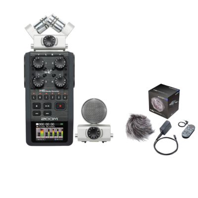 【1 月優惠套裝】Zoom H6 手提錄音器 + APH-6 配件 【1 月優惠套裝】Zoom H6 手提錄音器 + APH-6 配件
