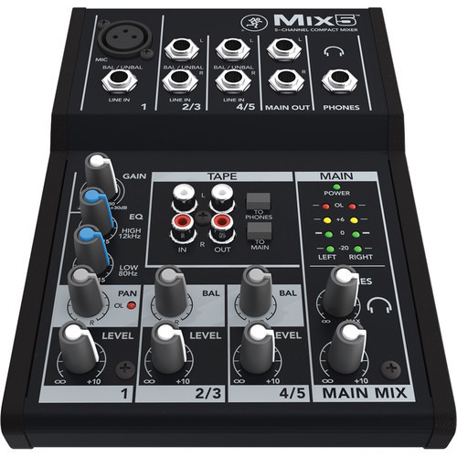 Mackie Mix5 (5 channel compact mixer) 00795