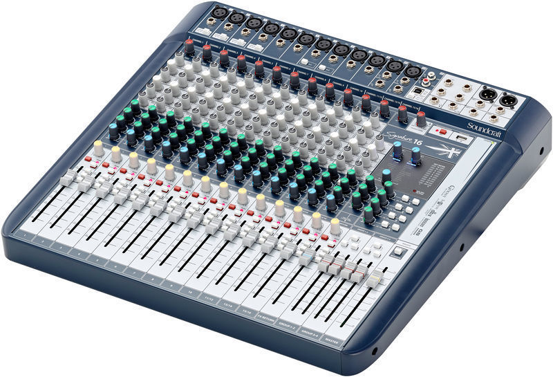 Soundcraft Signature 16 mixer 00818