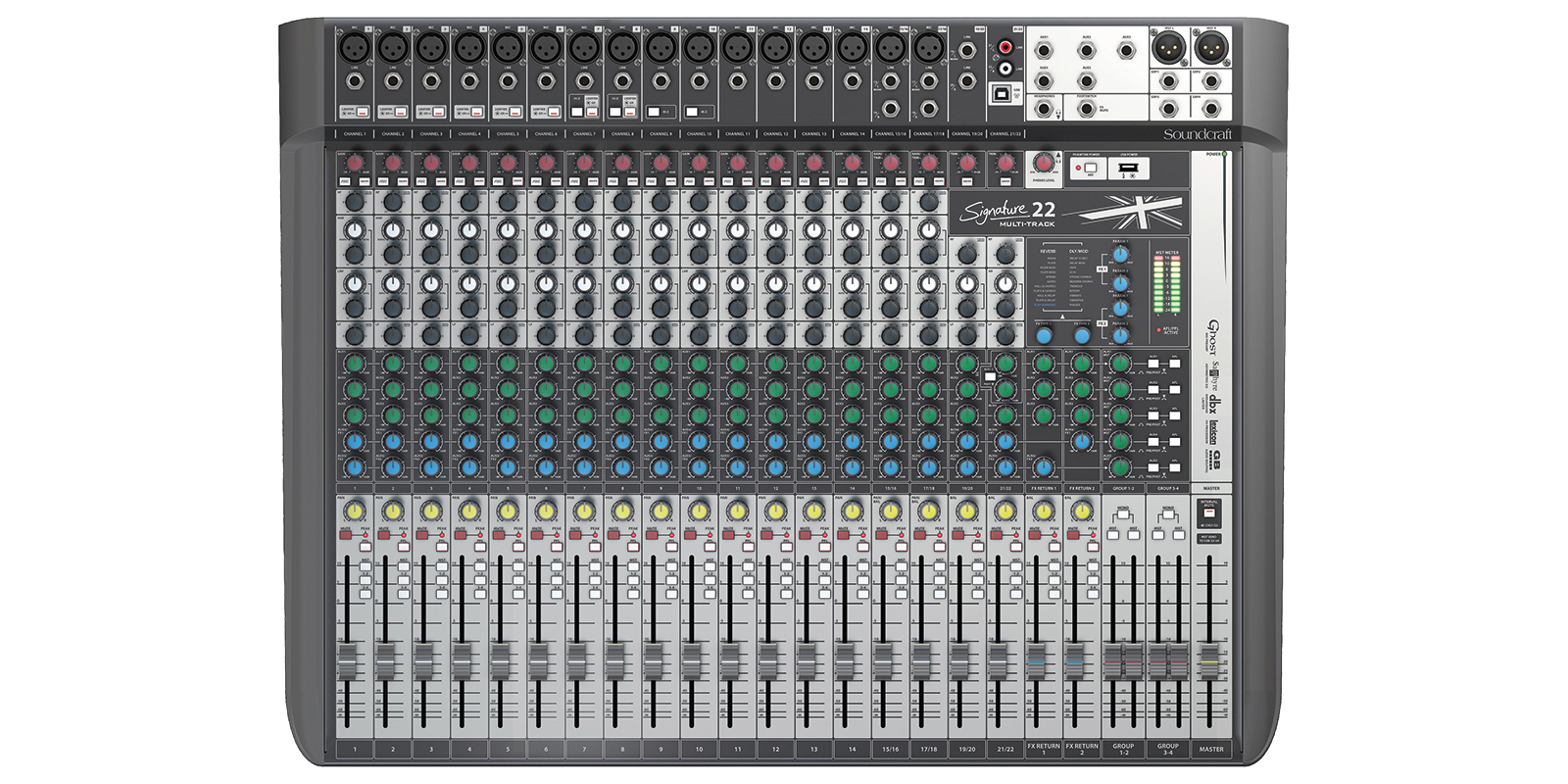 Soundcraft Signature 22 MTK mixer 00860