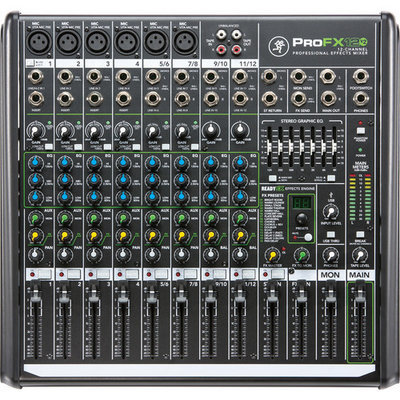 【11月優惠】Mackie ProFX12v2 (12 channel mixer with effects) 【11月優惠】Mackie ProFX12v2 (12 channel mixer with effects)