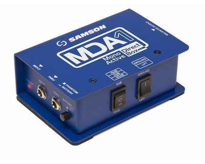 【11月優惠】Samson MDA1 - Mono Active Direct Box 【11月優惠】Samson MDA1 - Mono Active Direct Box