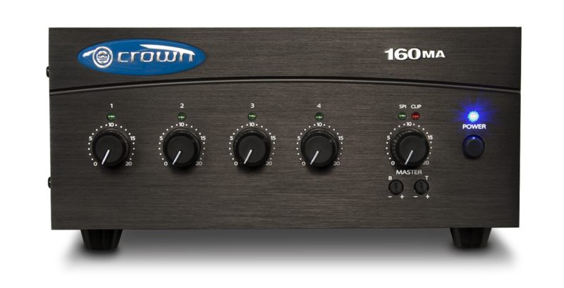 Crown Audio 160MA power amplifier 01286
