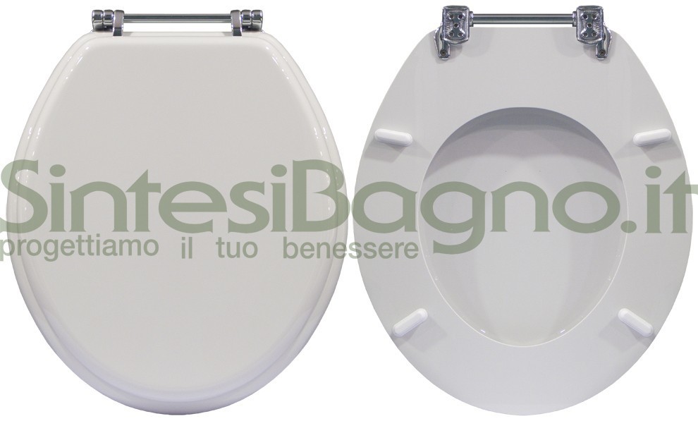 Lavabo Agordo Ceramica Dolomite.Copriwater Palladio Sbordoni Dedicato Legno Rivestito Ottone Cromato Bianco Top Quality