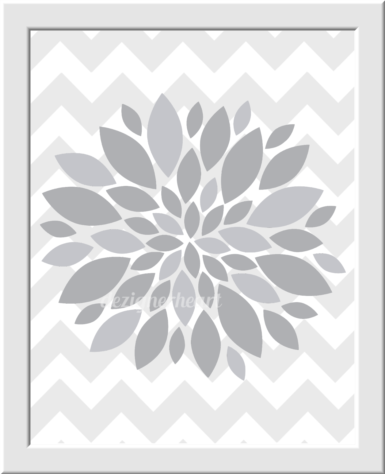 Flower Burst Prints Aqua Teal Gray Dahlias Floral Bath Art Girls Room Wall Art Baby Nursery Decor Spa Bath Flower Home Decor Chevron Wall Art Home Decor Prints SET OF 3 UNFRAMED PRINTS OR CANVAS