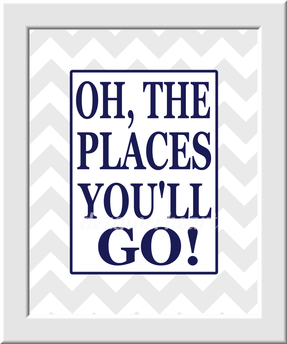 Baby BOY Nursery Wall Art Navy Blue Gray Train Boat Plane Sailboat Airplane Baby Boy Nursery Decor Boy Bedroom Art Oh the Places You'll Go Winnie The Pooh Baby Boy Decor Toddler Room Decor