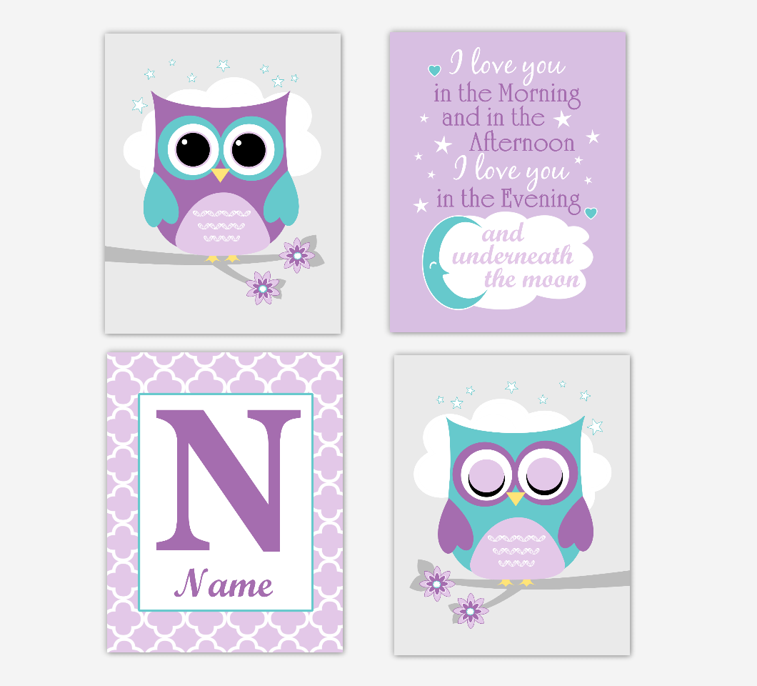 owl baby room decor