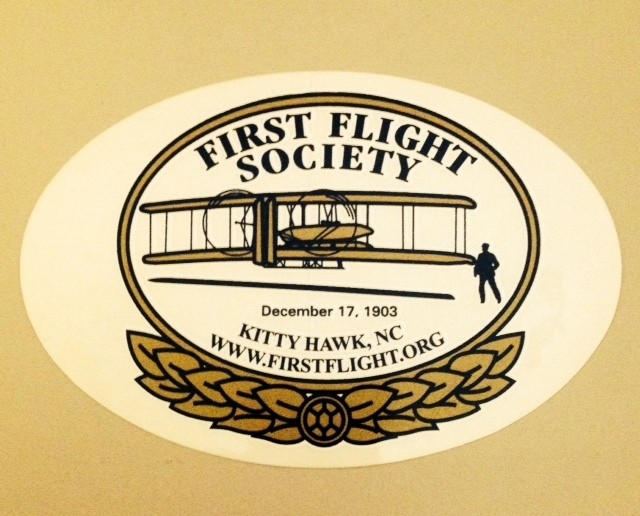 First Flight Society Sticker First Flight Society Sticker