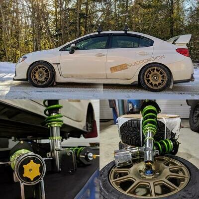 Subaru 2015+ WRX/STi Triple S Inverted Coilover Subaru 2015+ WRX/STi Triple S Inverted Coilover