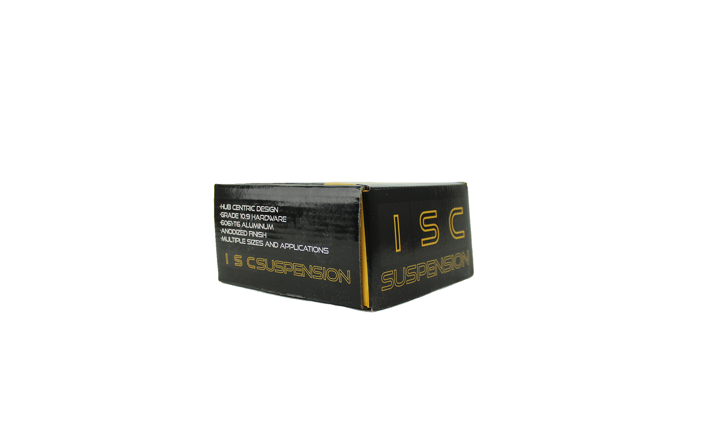 ISC 5x100 25mm Black Hub Centric Wheel Spacers (Pair)