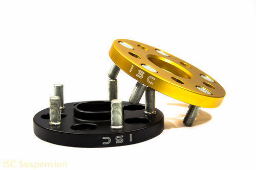 BLACK ISC 5x100 to 5x114.3 Wheel Adapter 15mm WA15B