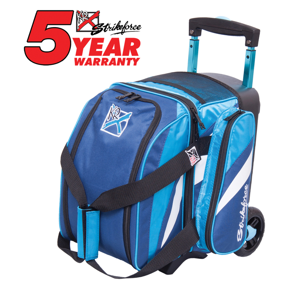 KR Cruiser 1 Ball Roller Navy/Aqua Bowling Bag