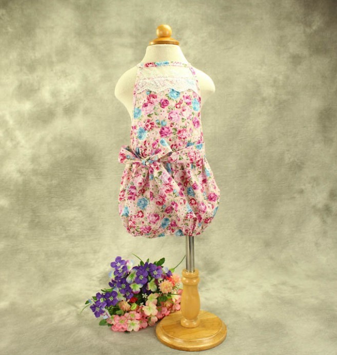 Baby girl vintage toddler lace blue floral petti romper photo prop one-pieces