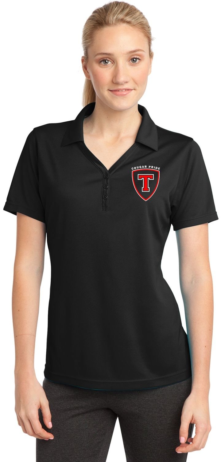 Ladies Black Polo