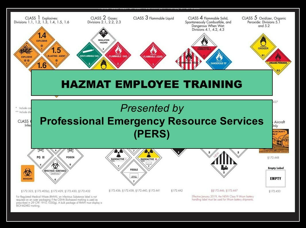 Shippers Online Hazmat Training