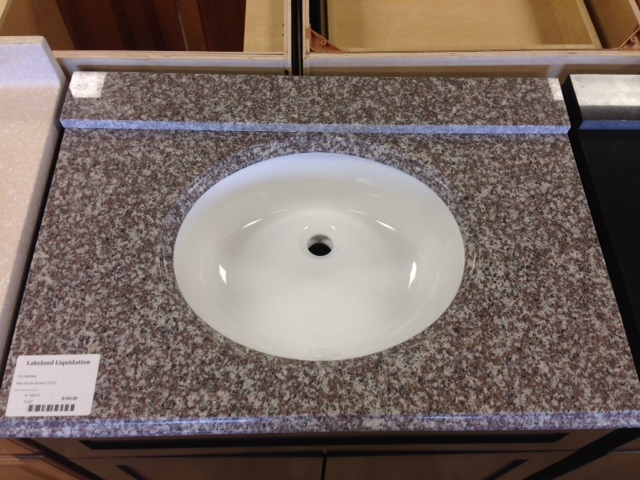 Bain Brook Brown Granite Top 25" 00008