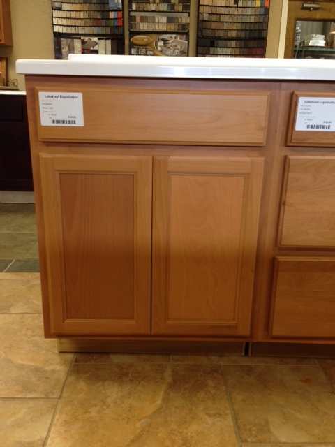 Wheat Vanity Sink Base 24" 750245