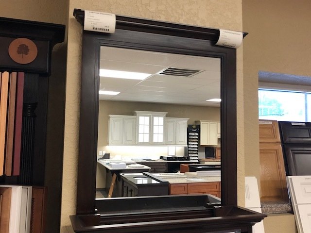 Framed mirror 27x30 - ON SALE 750224