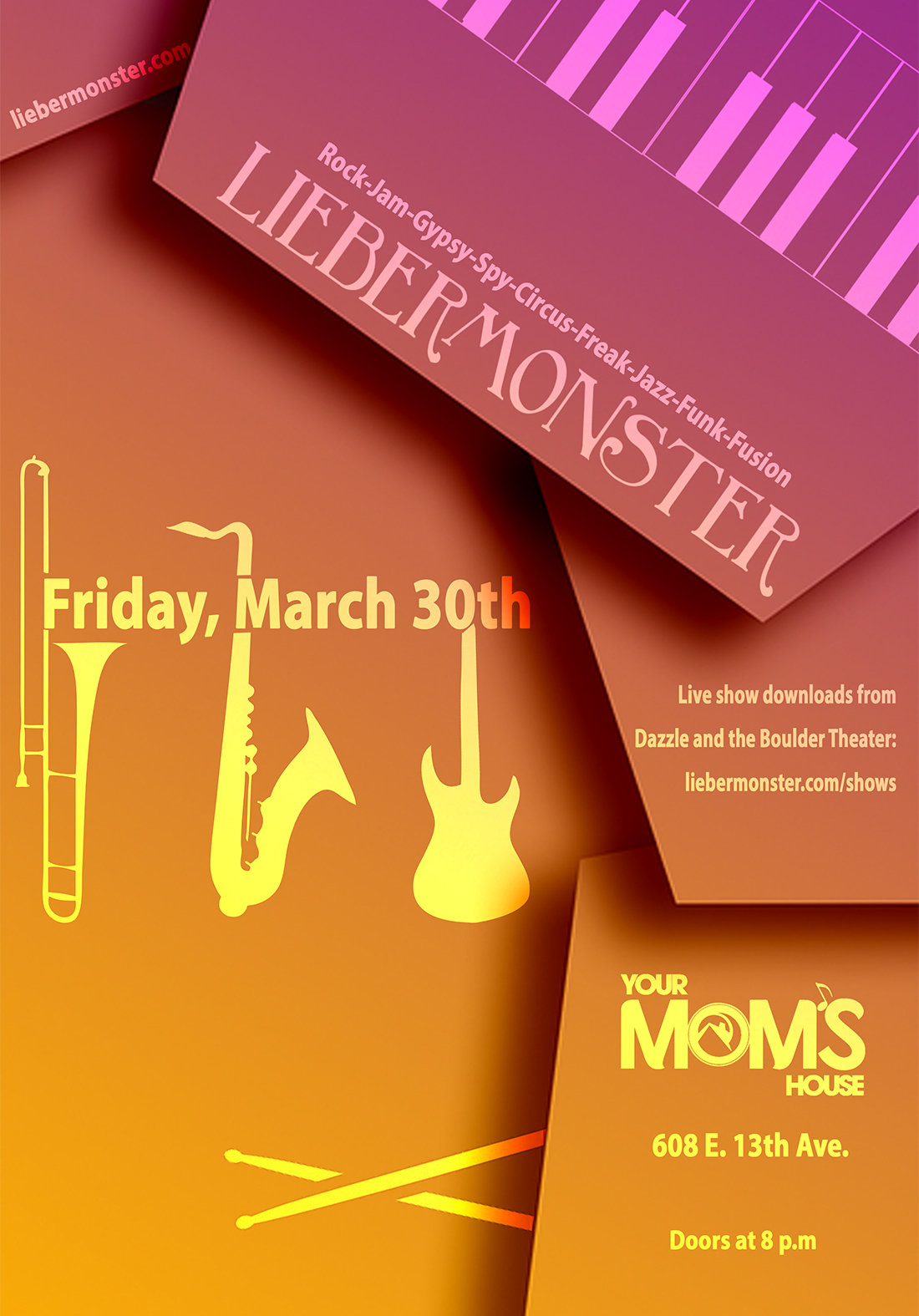 Advance Tickets - Your Mom's House 00001