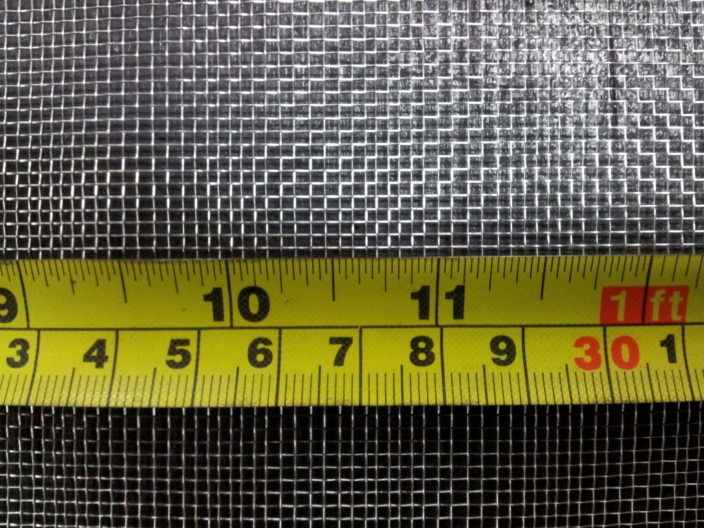 Insect Mesh (Fly Mesh), stainless steel FLYSS1.22