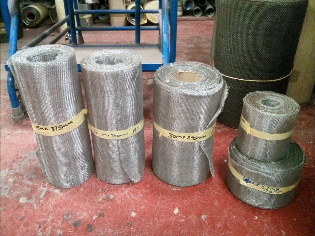 Various sizes: aluminium woven 18x16 mesh: 1.27mm aperture OC20