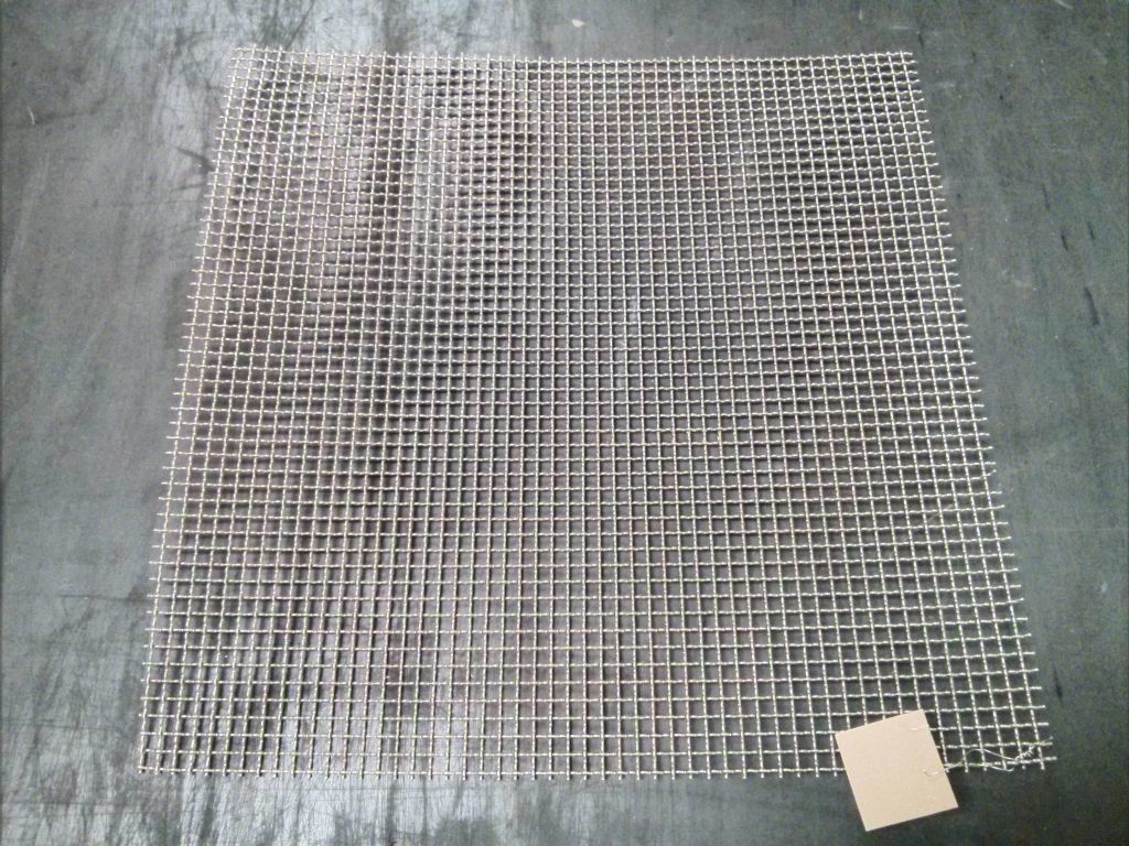 500mm x 500mm, stainless woven 8mm aperture mesh OC35