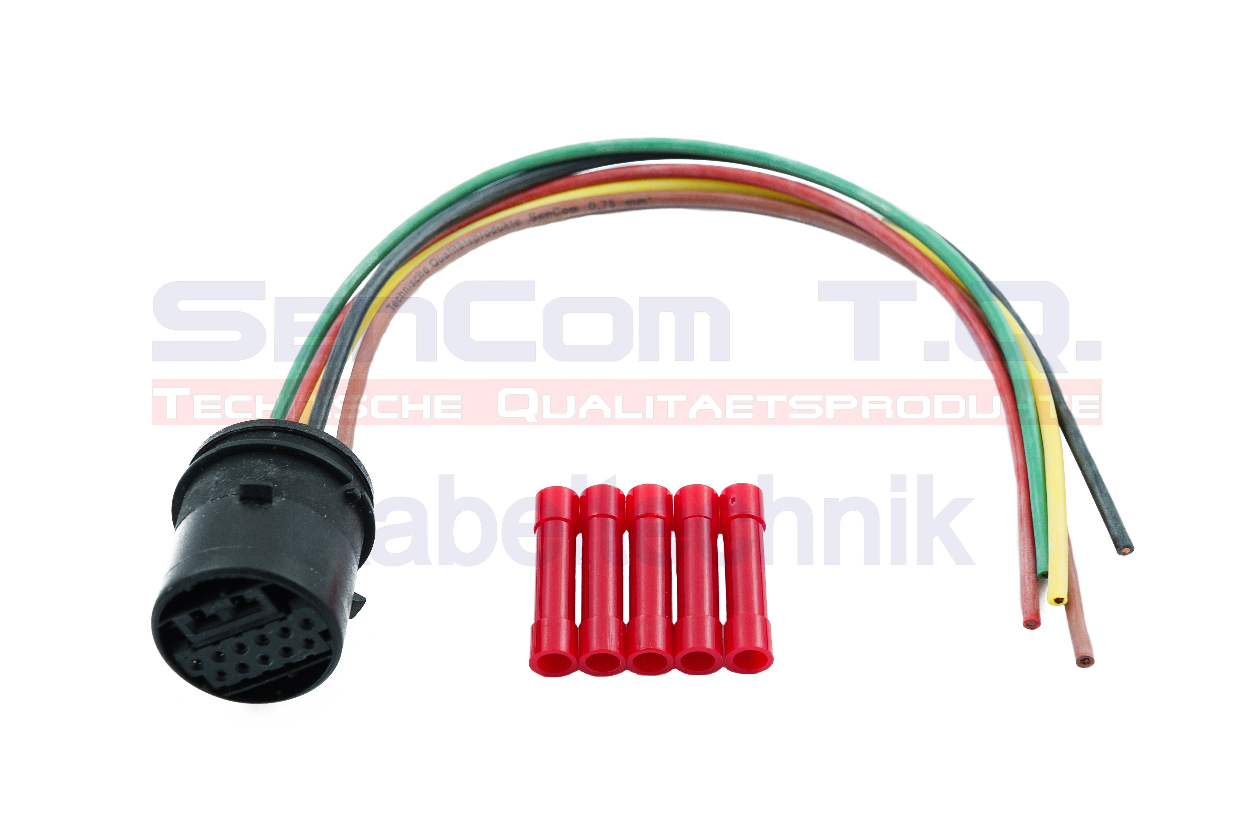 SenCom Kabelbaum Reparatursatz OPEL Corsa C Tür hinten links oder rechts ohne ZV 3061505