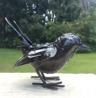 Tilnar Art Fair Trade Recycled Wren Tilnar Art Fair Trade Recycled Wren