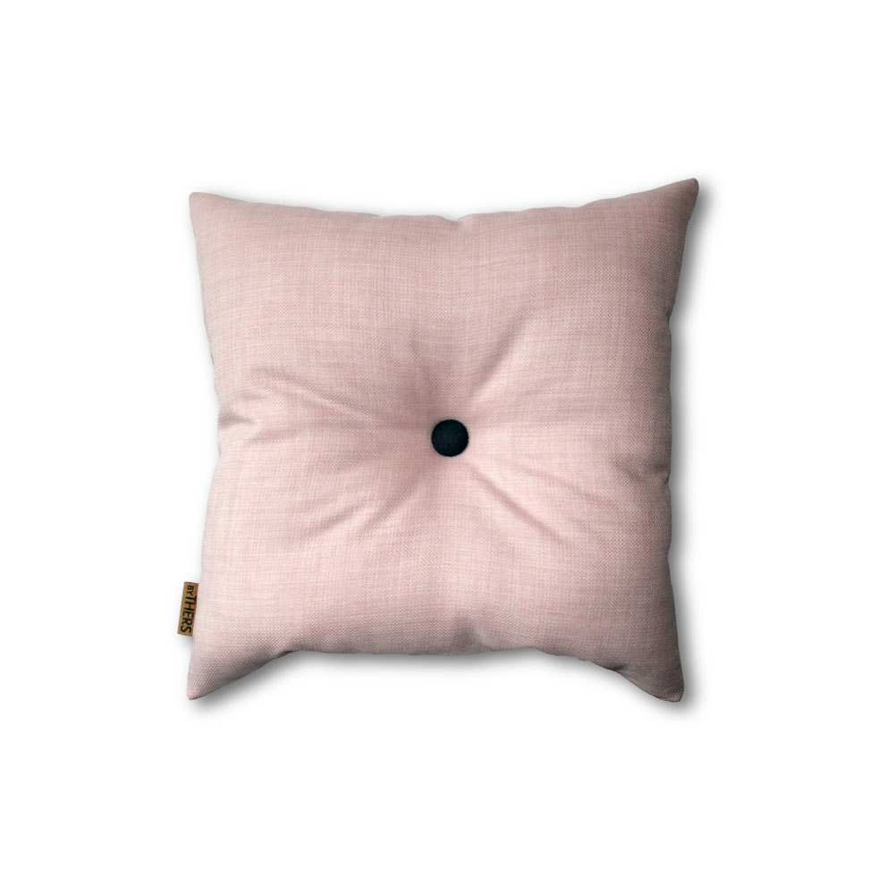 Sart rosa mini-pude med knap 1602