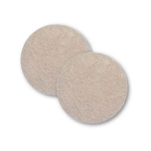Sæt af 2 knapper til design-selv puder / Nude 5012