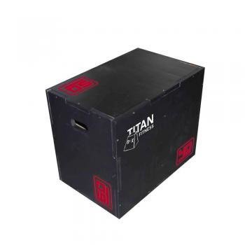Titan Plyometric Box 40x50x60 7350350