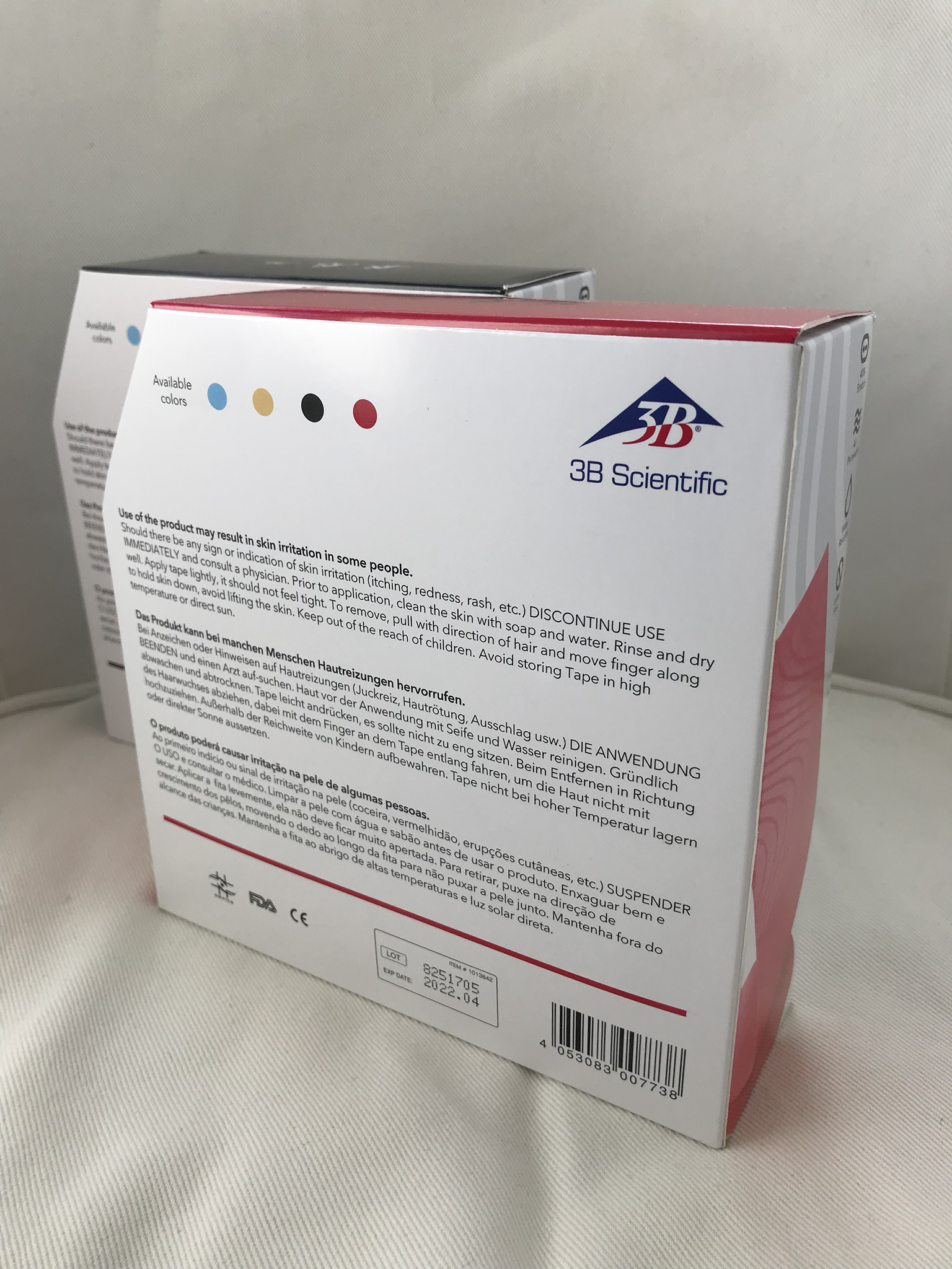 3B Tape Kinesio Tejp bulkpack 31m