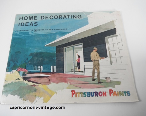 Pittsburgh Paints Brochure Home Decorating Ideas Booklet Paint ... Pittsburgh Paints Brochure Home Decorating Ideas Booklet Paint ...