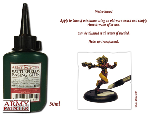 Battlefields Basing Glue (PVA) 50ml - Leim - Army Painter