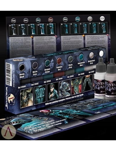 Shades of Doom - Fantasy&Games Paint Set - Farbset - Scale75